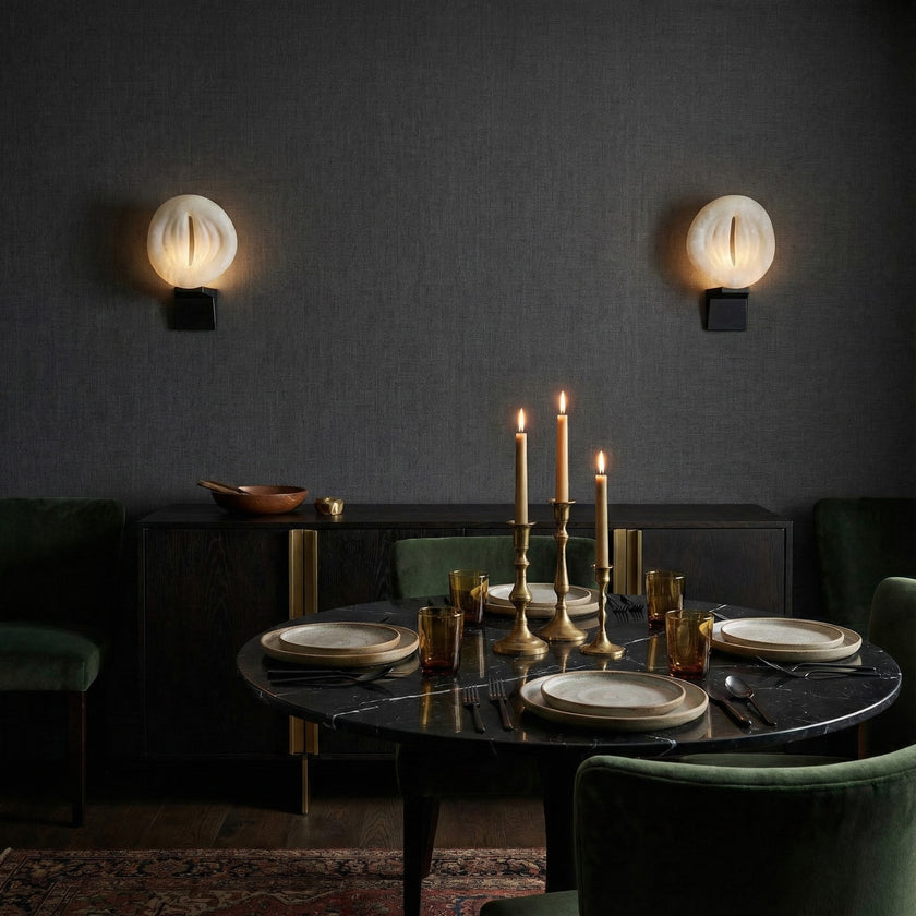 Alice Alabaster Wall Light