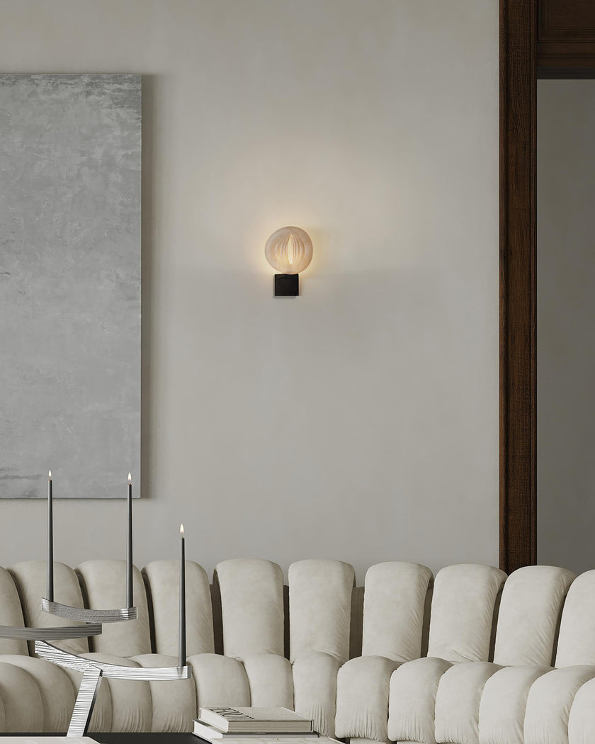 Alice Alabaster Wall Light
