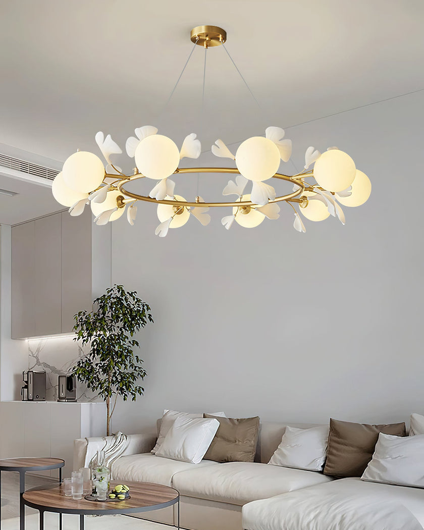 Allanie Gingko Chandelier