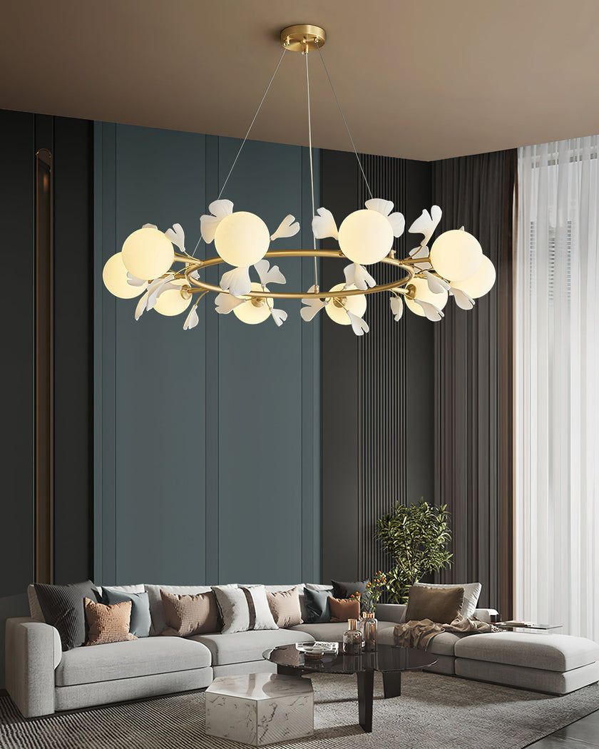 Allanie Gingko Chandelier