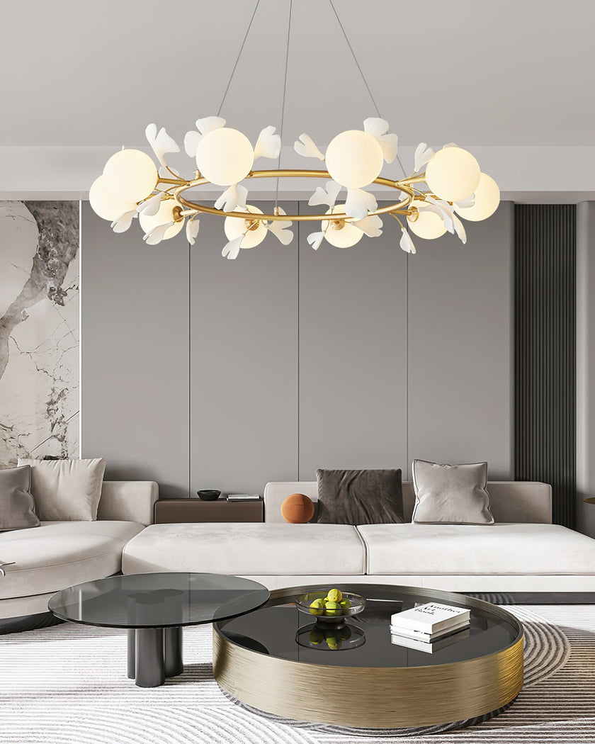 Allanie Gingko Chandelier