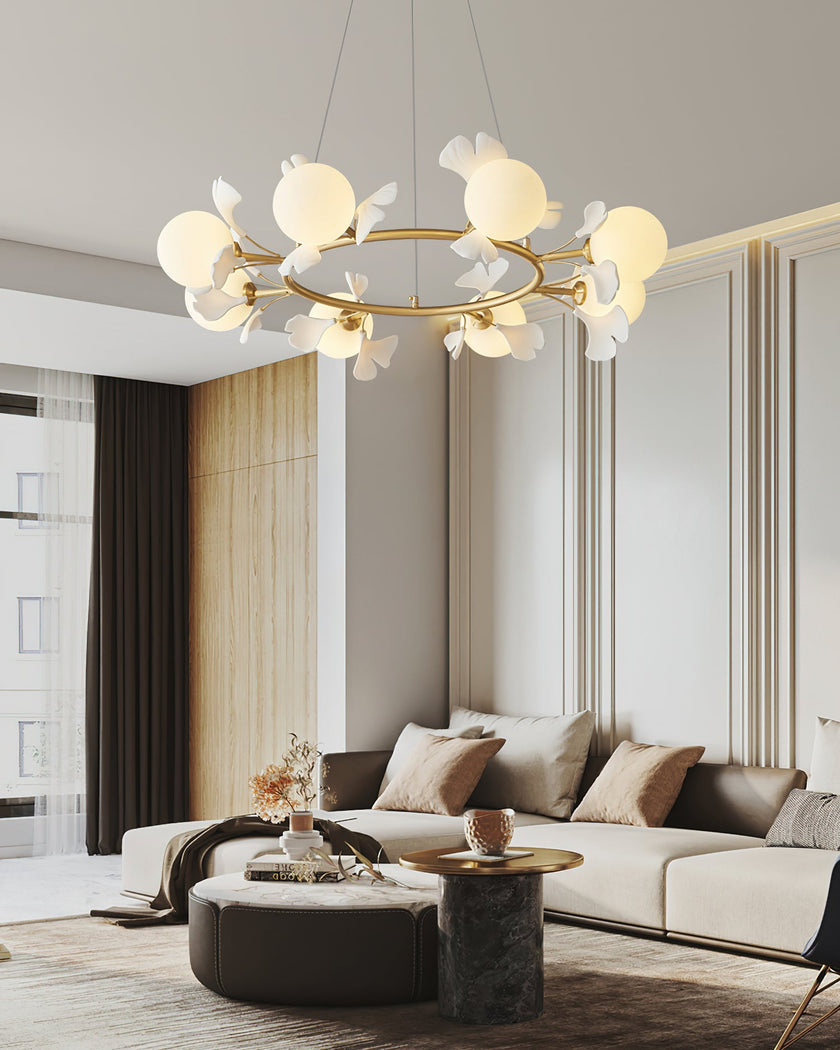 Allanie Gingko Chandelier