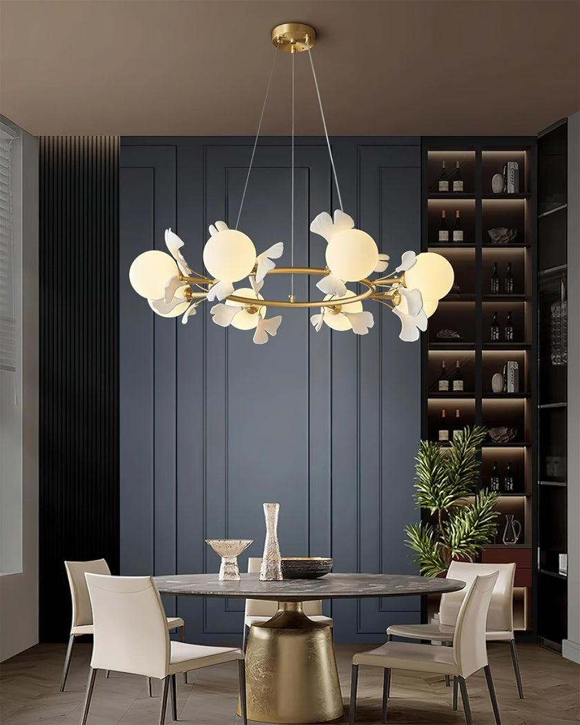 Allanie Gingko Chandelier