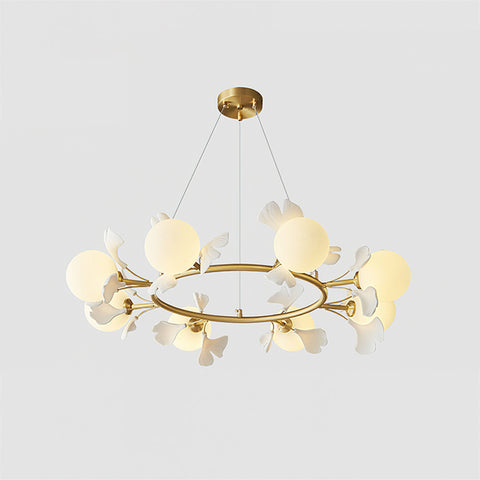 Allanie Gingko Chandelier – detail 28