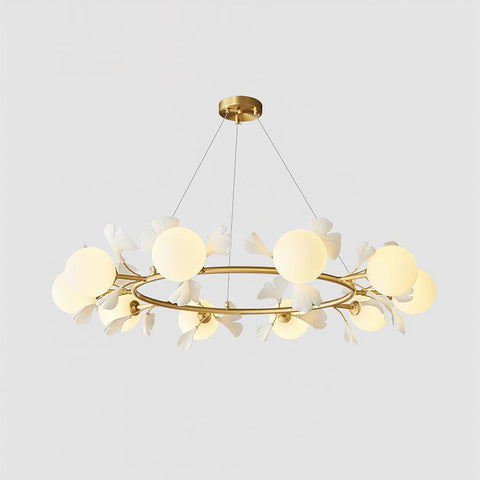Allanie Gingko Chandelier – detail 29