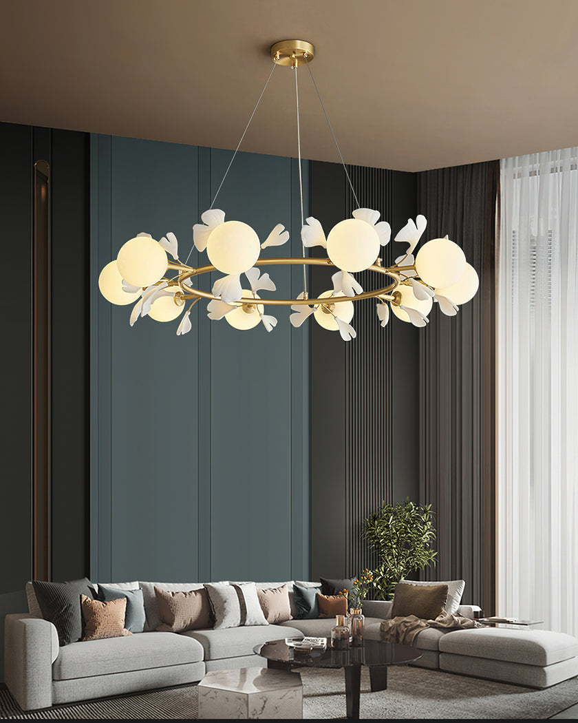 Allanie Gingko Chandelier