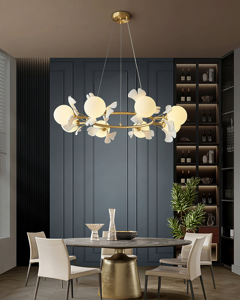 Allanie Gingko Chandelier