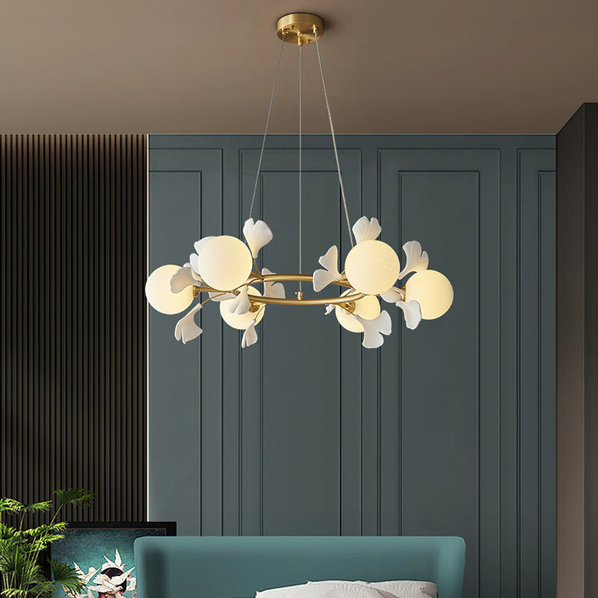 Allanie Gingko Chandelier