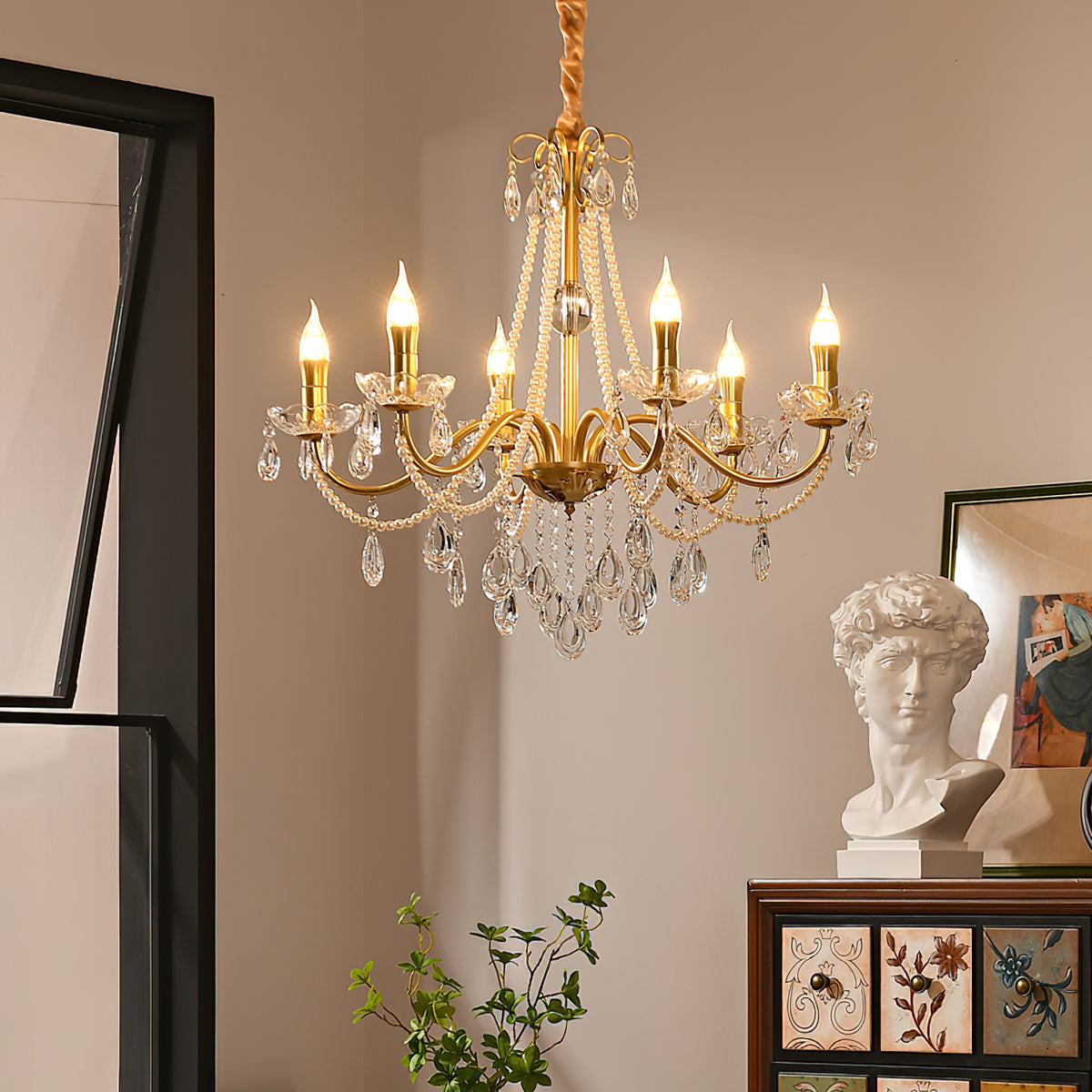 Allegri Crystal Chandelier – detail 2