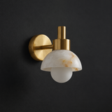 Brass & White