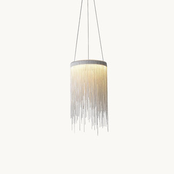 Aluminum Chain Tassel Pendant Light