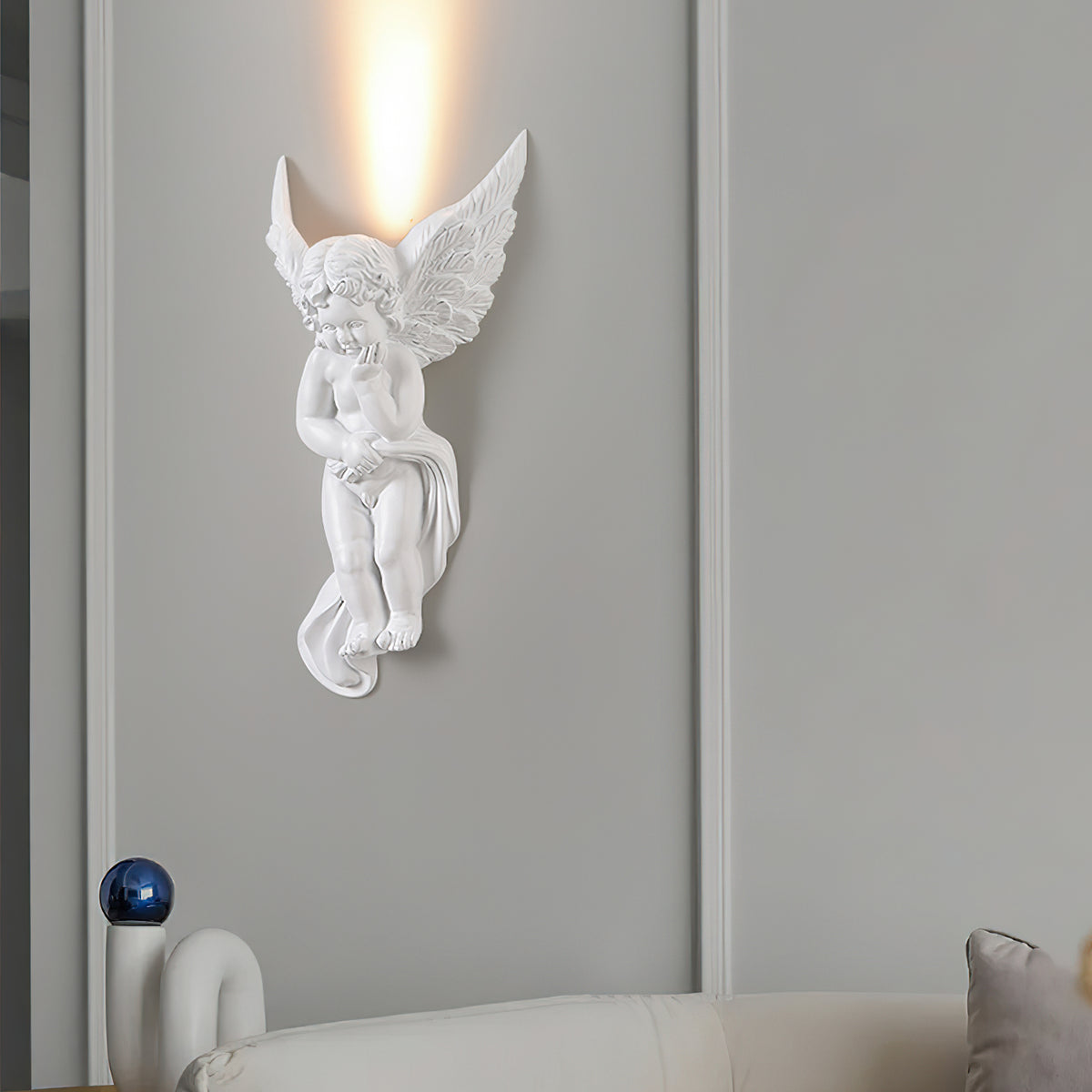 Angel Resin Wall Lamp – detail 2
