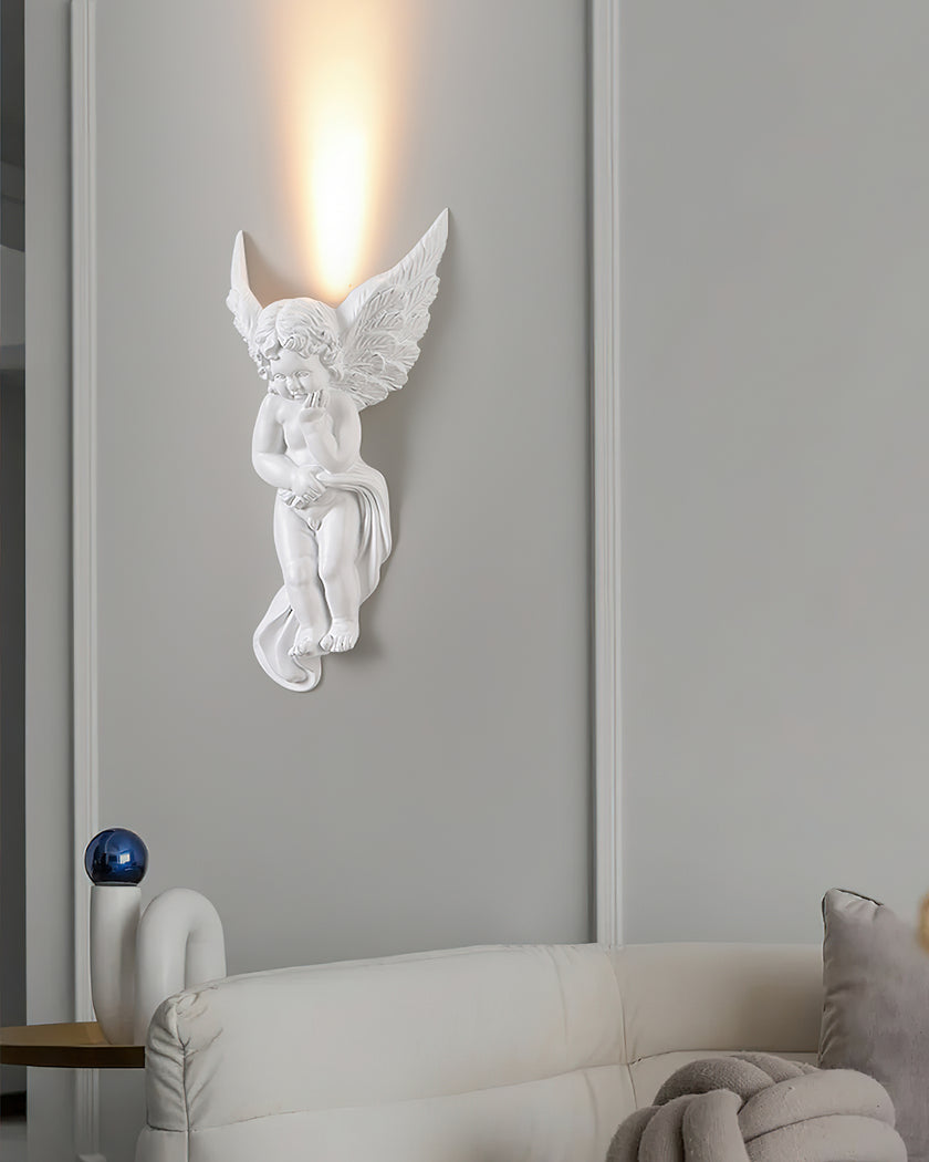 Angel Resin Wall Lamp