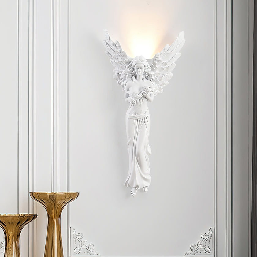 Angel Resin Wall Lamp