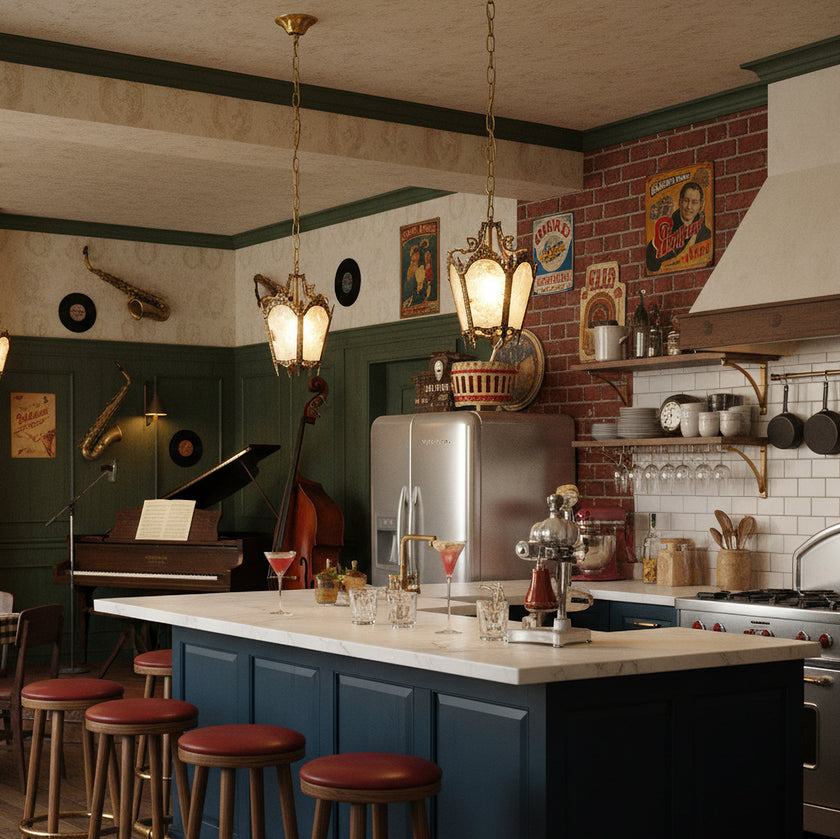 Antique Lantern Pendant Lamp