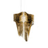 Aria Gold Suspension Lamp