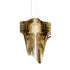 Aria Gold Suspension Lamp