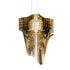 Aria Gold Suspension Lamp