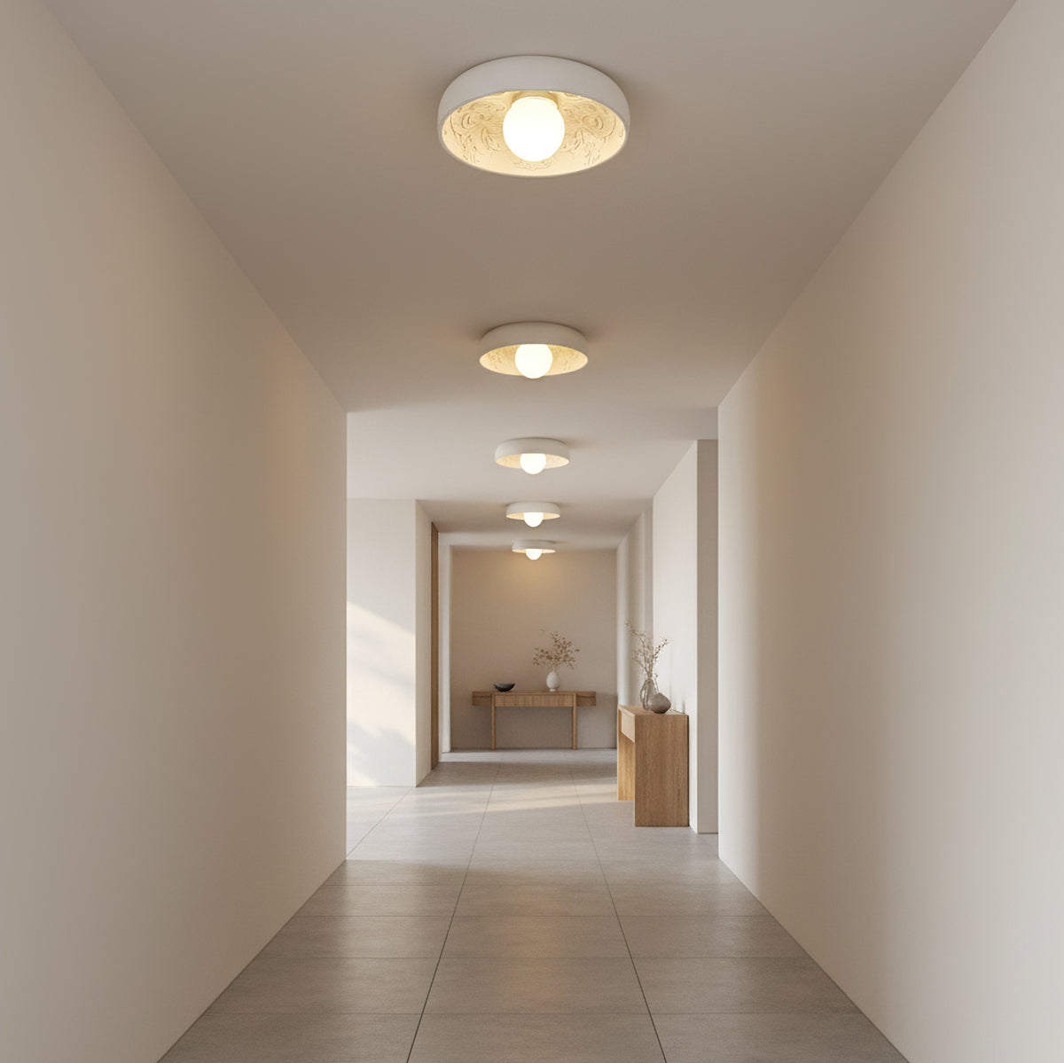 Arluma Resin Ceiling Light – detail 2