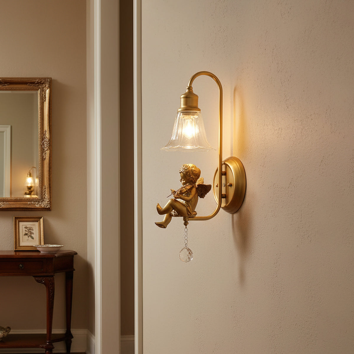 Art Angel Wall Lamp – detail 2