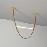 Gold canopy plate & Light brown leather