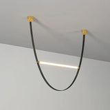 Gold canopy plate & Black leather