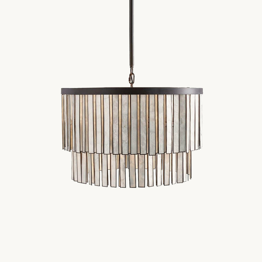Sheila Shell Round Chandelier