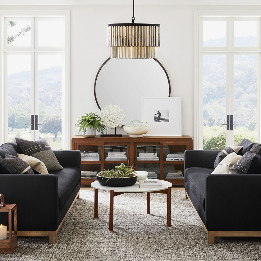 Sheila Shell Round Chandelier