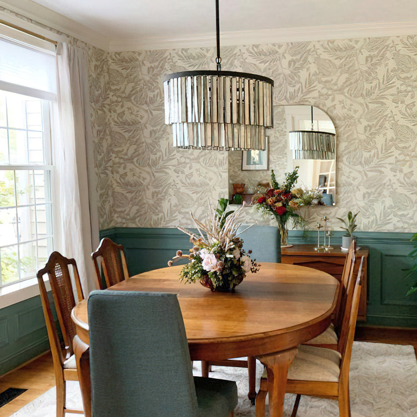 Sheila Shell Round Chandelier