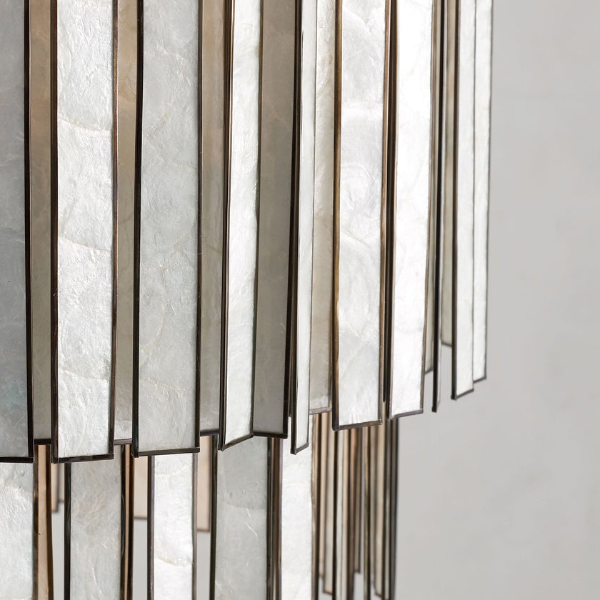 Sheila Shell Round Chandelier