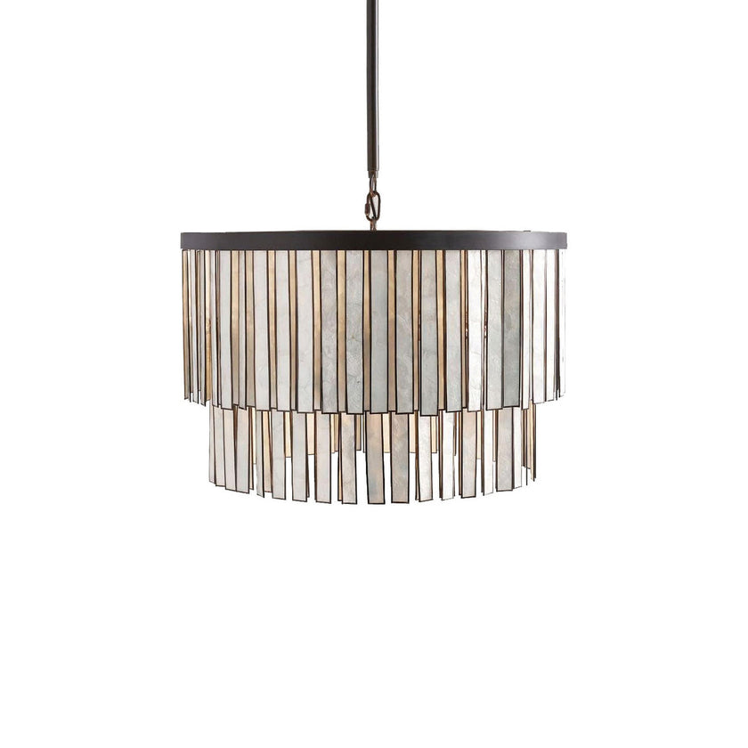 Sheila Shell Round Chandelier