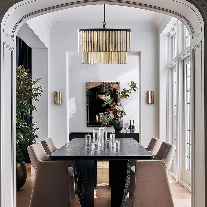 Sheila Shell Round Chandelier