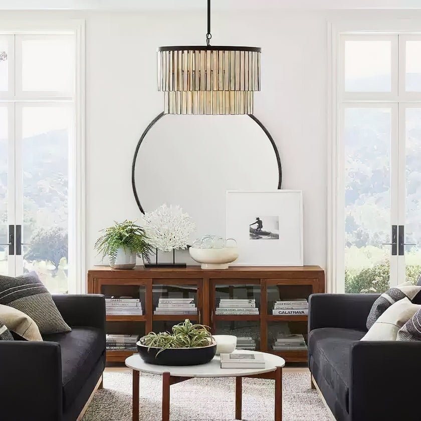 Sheila Shell Round Chandelier