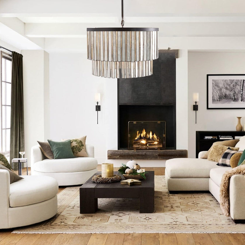 Sheila Shell Round Chandelier