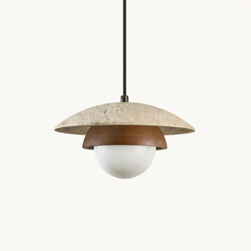 Aureven Travertine Pendant Light