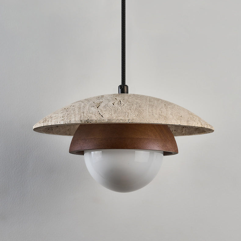 Aureven Travertine Pendant Light