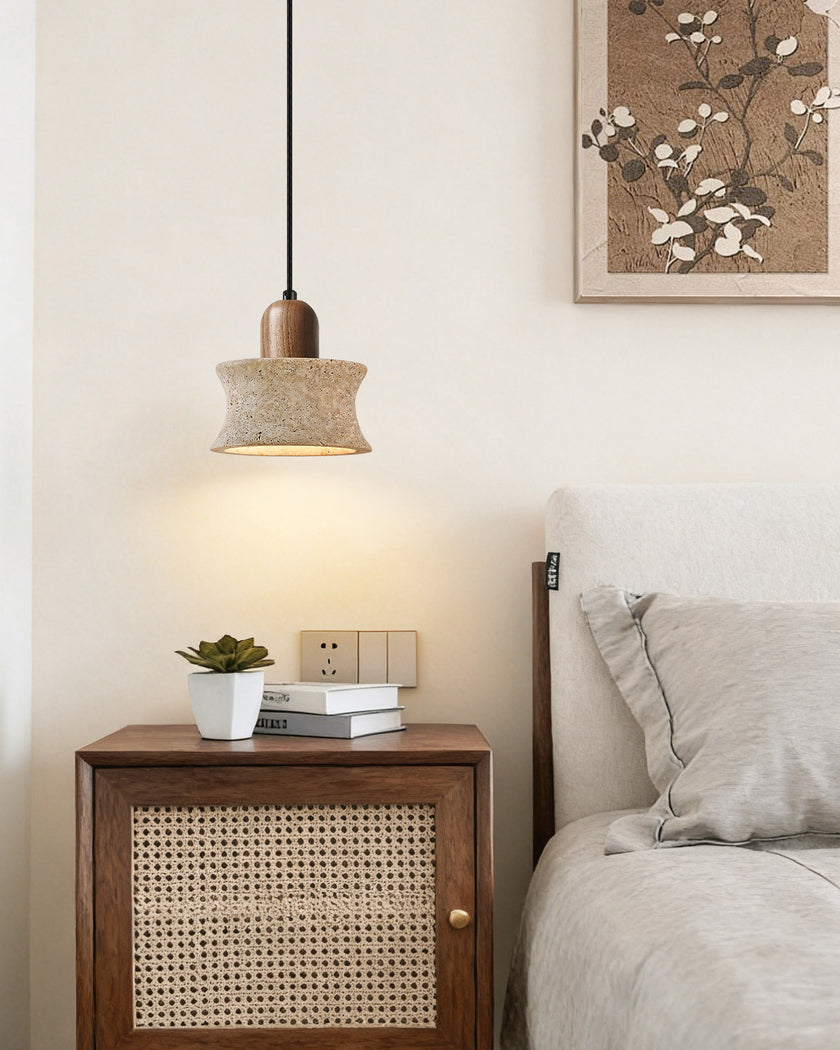 Avenor Travertine Pendant Light
