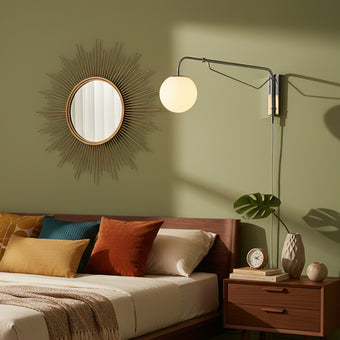 Balin Plug In Wall Lamp