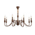 Baxton Candelabra Chandelier