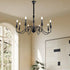 Baxton Candelabra Chandelier