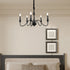 Baxton Candelabra Chandelier