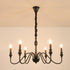 Baxton Candelabra Chandelier