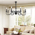 Baxton Candelabra Chandelier