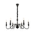 Baxton Candelabra Chandelier