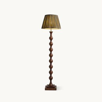 Beaded Column Floor Lamp