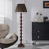 Beaded Column Floor Lamp