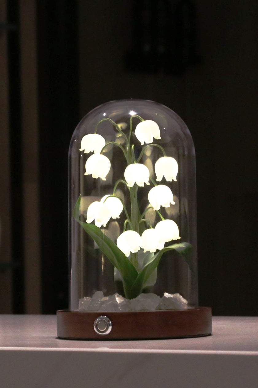 Bell Orchid Warm Night Light