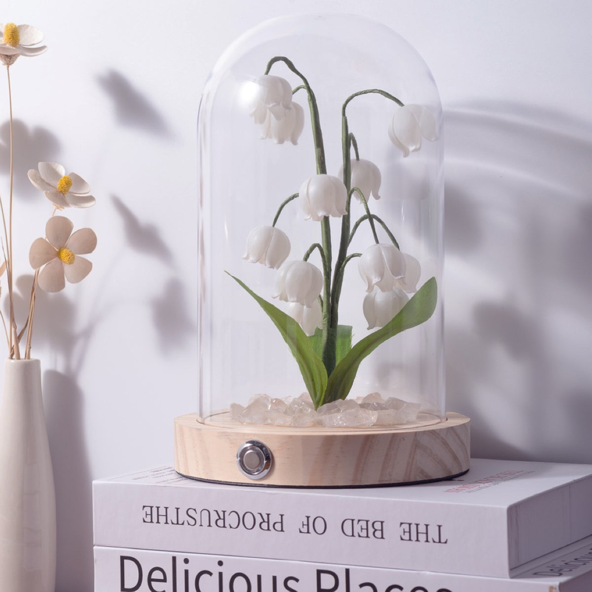 Bell Orchid Warm Night Light – detail 2