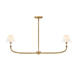 Brass & White