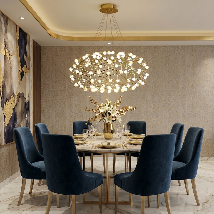 Bird's Nest Chandelier